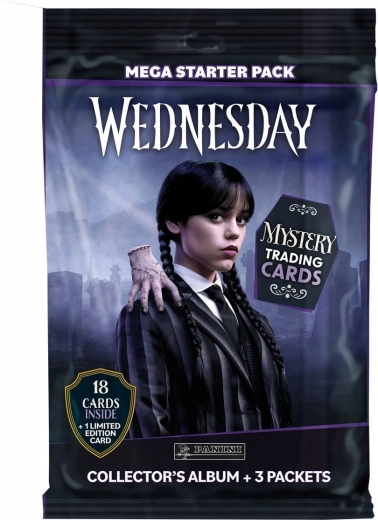 Kolekcinės kortelės WEDNESDAY – pradinysis rinkinys