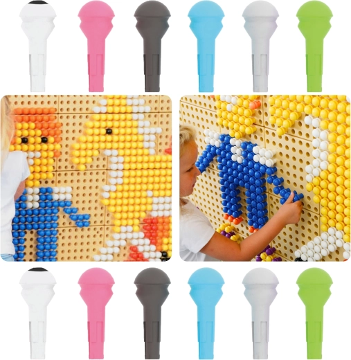 Masterkidz colored pegs for STEM manipulation boards – 512 pcs