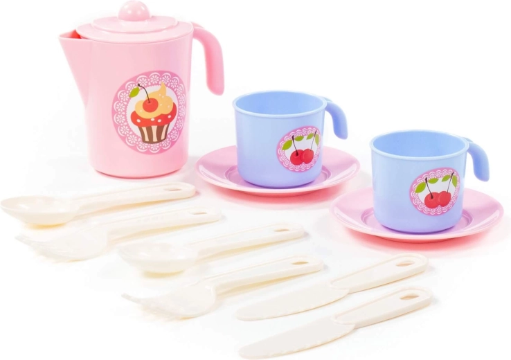 Complete tea set for two