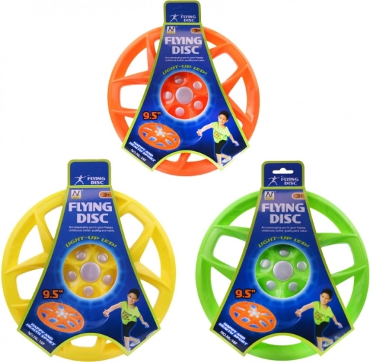 Glowing Flying Disc 24 cm - 1 piece