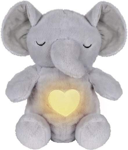 Plush breathing elephant with music Chipolino