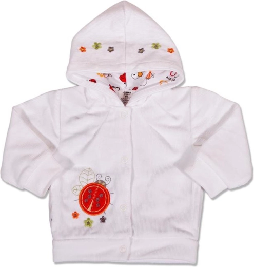 Suede-effect hoodie for baby 86 (12–18 months)