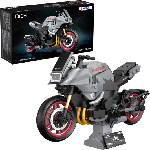 CaDA Suzuki Katana motociklo konstruktorius 1:12 (310 detalių)