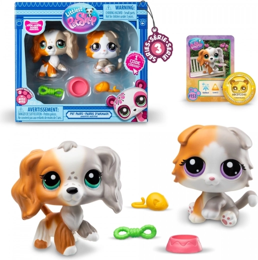 Littlest Pet Shop figūrėlės G7 serija 3 – dvigubas rinkinys, miksas