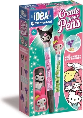 Clementoni Idea mini rašiklių gamykla Hello Kitty ir draugai