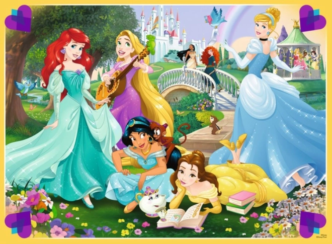 Ravensburger dėlionė Disney princesės: drąsi svajonė XXL 100 dalių