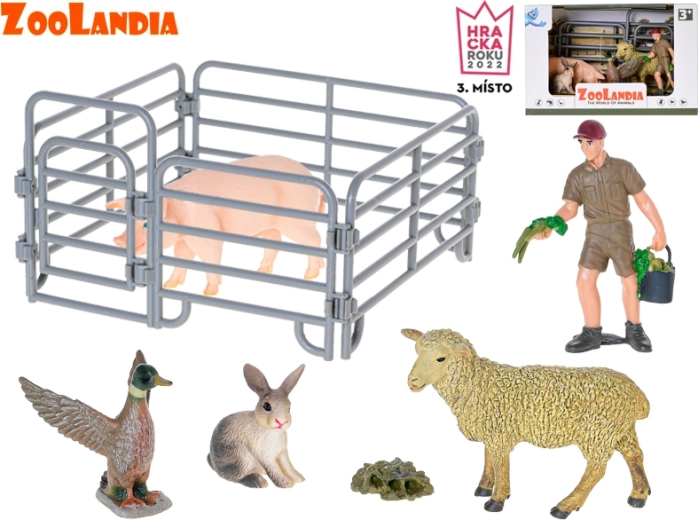 Zoolandia avių ir paršelio rinkinys su priedais