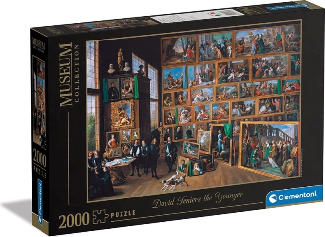 Puzzle 2000 Pieces Museum Teniers Archduke Leopold Wilhelm