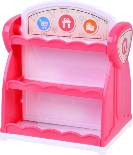 Double-sided display shelf