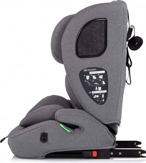 Paprastas montavimas ISOFIX ir Top Tether