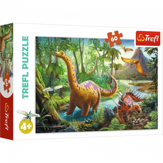 Puzzle Trefl Dinosaurs 60 pcs