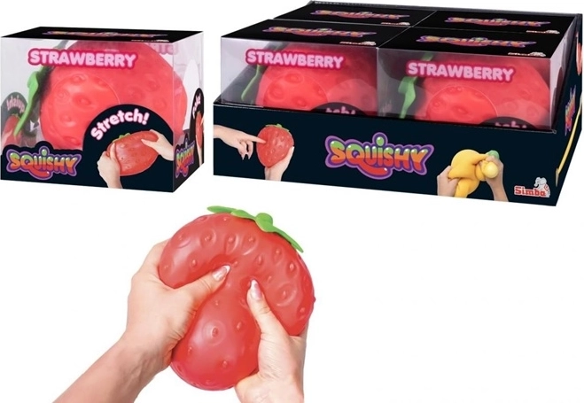 Simba spaudomas žaislas braškė, 15 cm