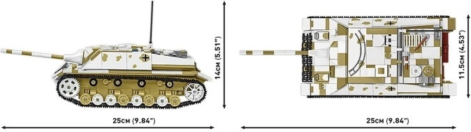 Realistiškas 1:28 mastelio modelis ir judantys vikšrai