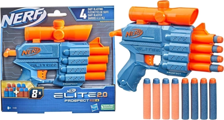 Nerf Elite 2.0 Prospect QS 4 pistol blaster