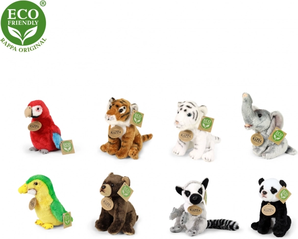 Rappa Plush Exotic Animal 15 cm - 1 piece