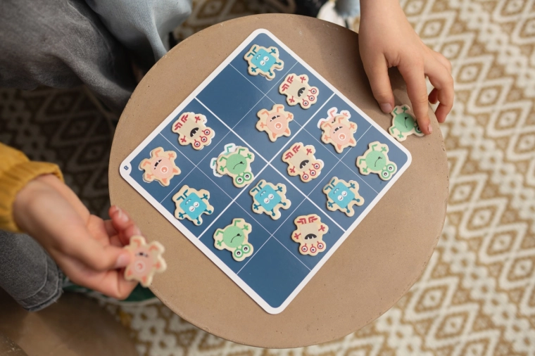 Playful learning with colourful monsters