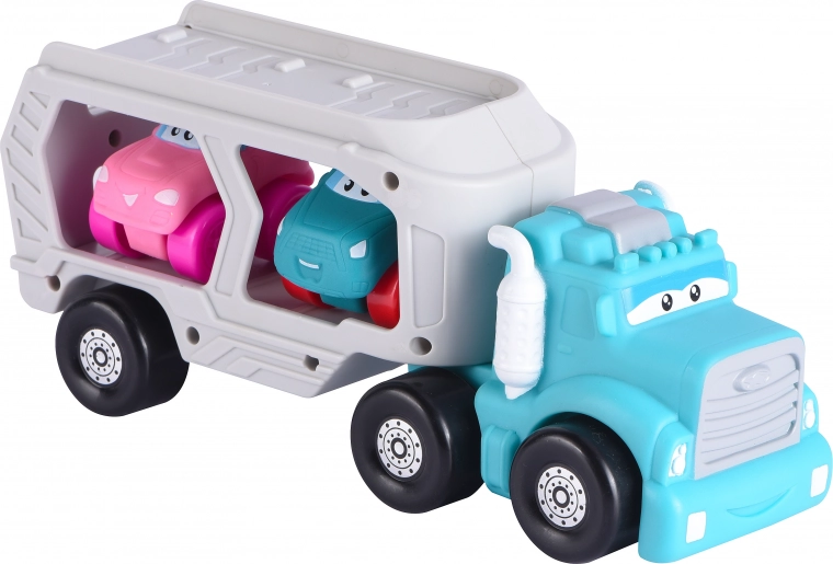 Car carrier with toy cars 24 cm