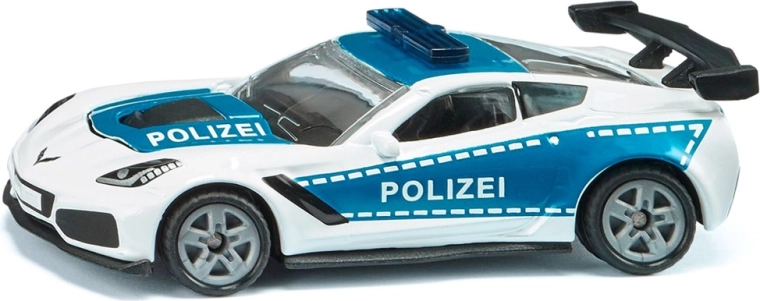 Siku policijos automobilis Chevrolet Corvette ZR1