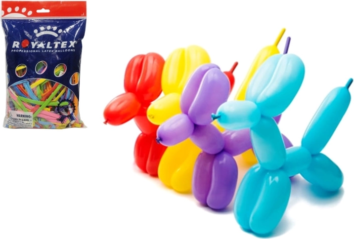 Modeliavimo balionai – rinkinys 100 vnt.