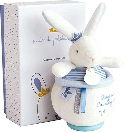 Doudou dovanų rinkinys – pliušinis šuniukas su muzika 14 cm