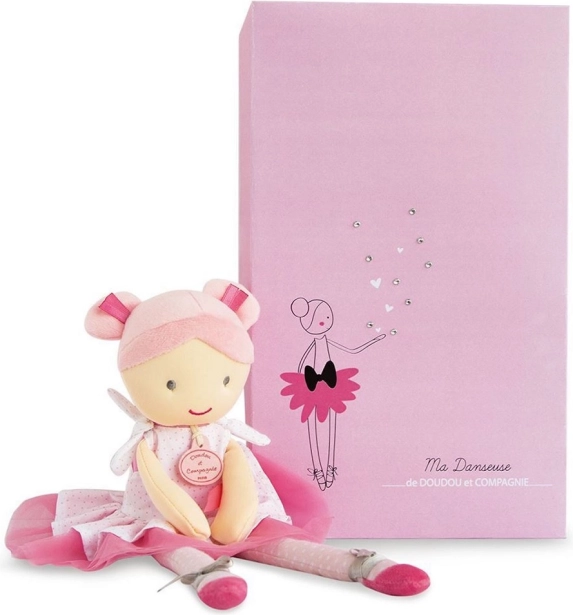 Doudou Jolijou medžiaginė balerinos lėlė Lily Rose 36 cm
