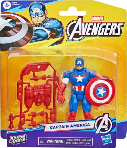 Hasbro Marvel Avengers ActionVerse Kapitono Amerikos figūrėlė