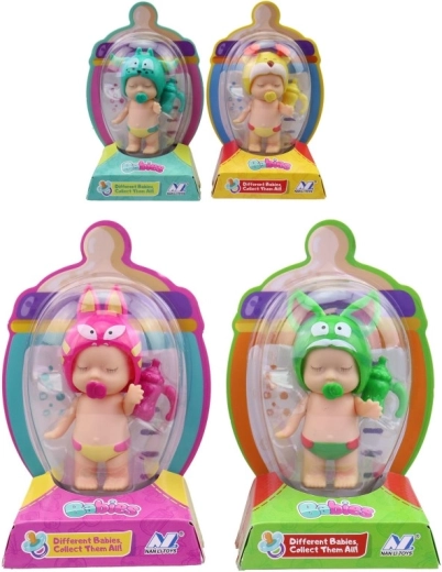 Mini lėlytė 9 cm – mielas kolekcinis žaislas vaikams