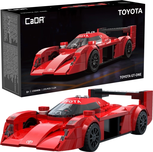 CaDA konstruktorius – lenktyninis automobilis Toyota GT-One (272 detalės)