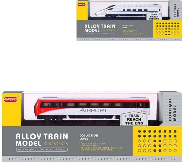 Metal locomotive model on a stand 15 cm (1:87) - 1 piece