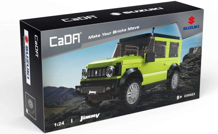 Licencijuotas SUZUKI Jimny modelis 1:24 masteliu