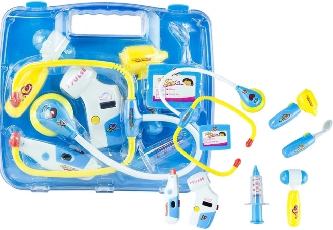 Little Doctor in a Case Doctor Blue