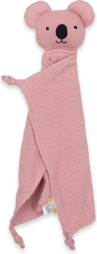 Muslin lovey New Baby koala pink