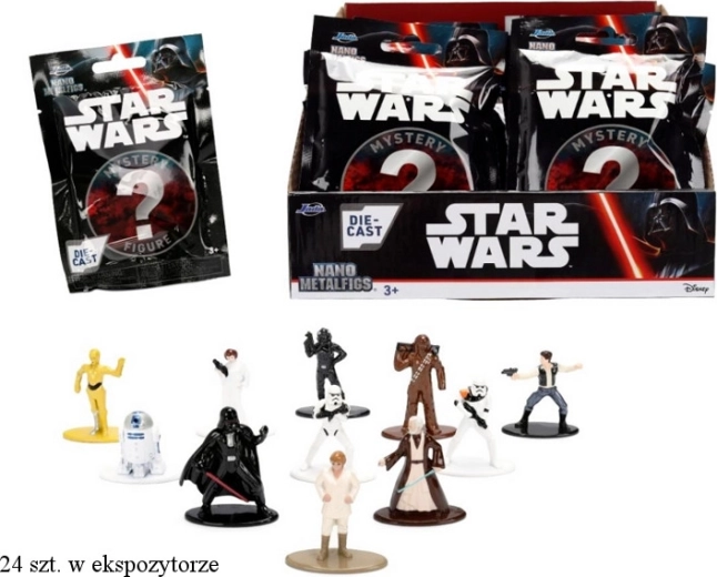 Jada STAR WARS mini metalinė figūrėlė 4 cm – maišelis su staigmena