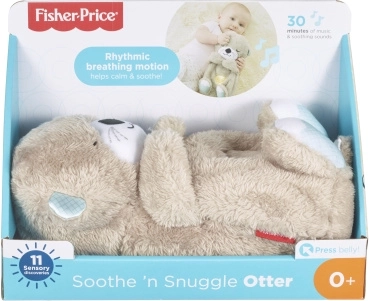 Raminantis pliušinis ūdriukas su „kvėpavimu“ FISHER‑PRICE