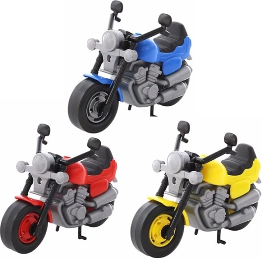 Plastikinis lenktyninis motociklas vaikams