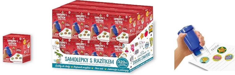 CONCORDE antspaudų lipdukai Atgal į mokyklą – rinkinys 320 vnt.