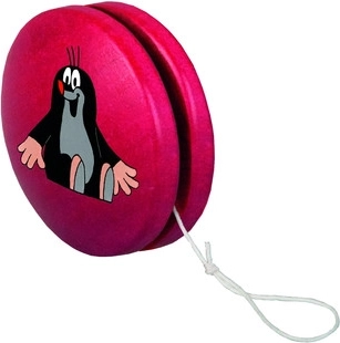 Raudonas jojo su kurmiuko motyvu
