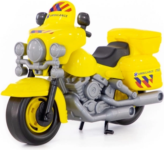 Gelbėjimo motociklas – plastikinis žaislas 28 cm