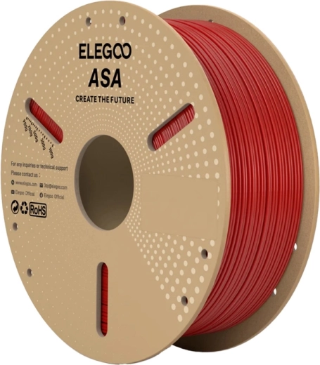Elegoo ASA gija raudona 1,75 mm