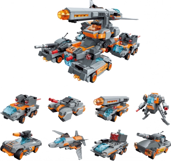 Qman Thunderbolt Chariot konstruktorius 8in1