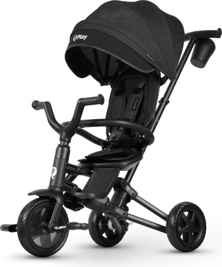 Sulankstomas triratukas QPlay Nova Niello black