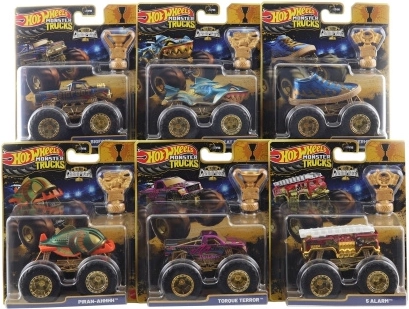 Hot Wheels Monster Trucks Bigfoot Trophy Champions – kolekcinis 1:64 modelis