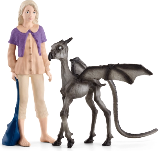 Harry Potter Luna Lovegood and Thestral Foal