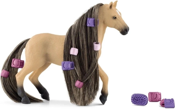 Schleich Horse Club Andalūzijos kumelė su šukuojama karčiais