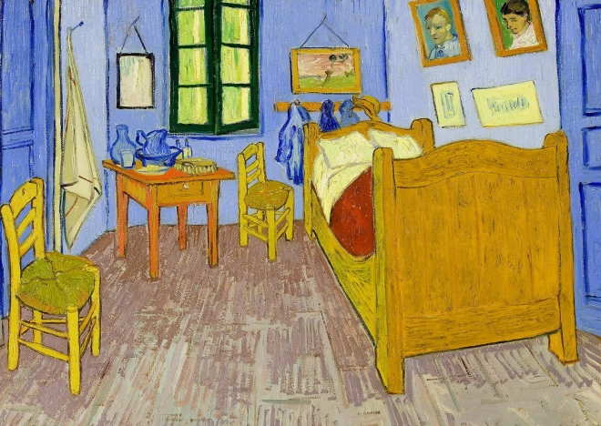 ENJOY dėlionė Vincent van Gogh: Miegamasis Arlyje 1000 dalių