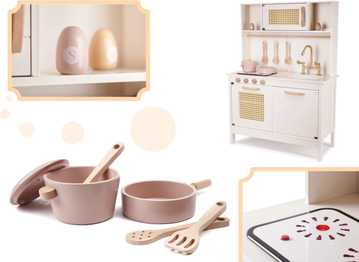 Realistiškas gaminimas su šviesa ir garsu