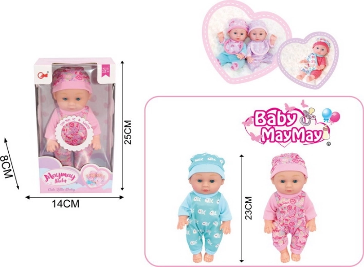 Baby Doll with Sound Effects 22 cm