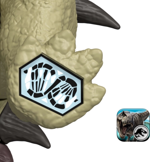 AR pramogos programėlėje Jurassic World Play