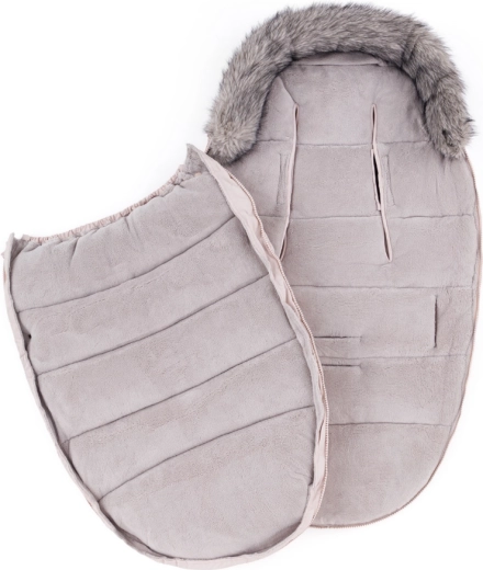 Universal compatibility and detachable faux-fur trim