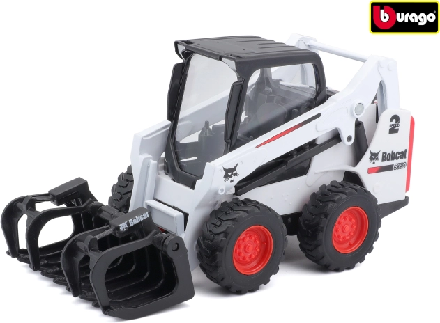 Bburago Farmland „Bobcat“ krautuvas su griebtuvu 10 cm
